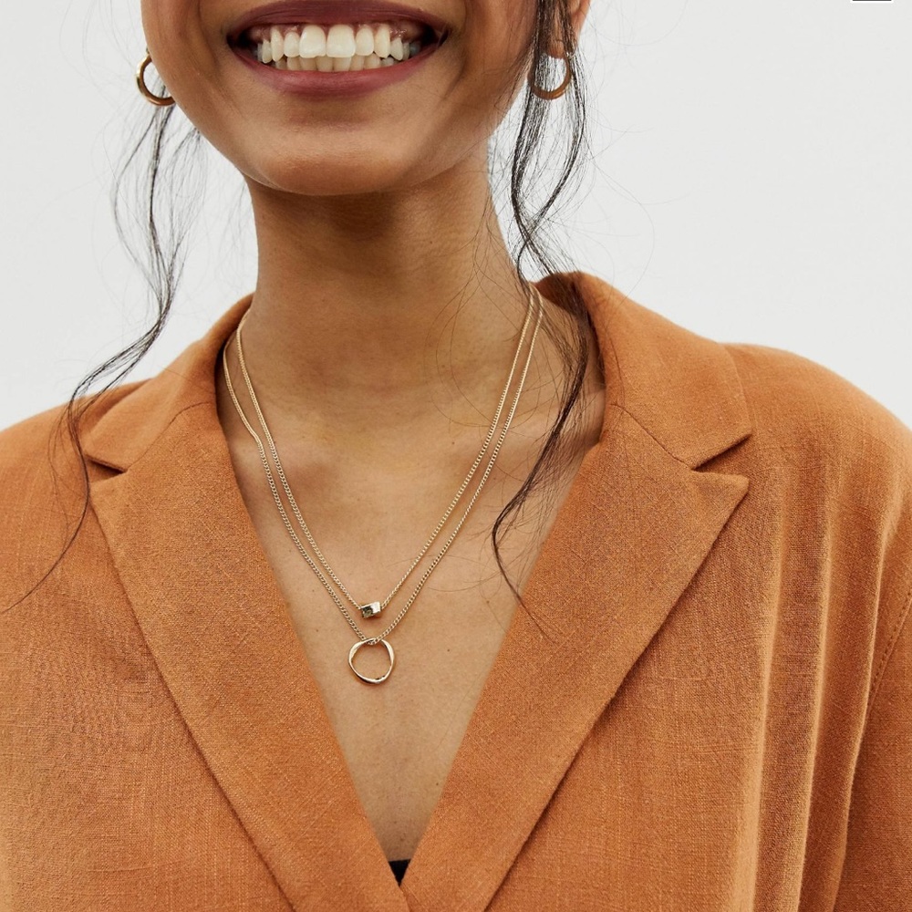 ASOS gold necklace